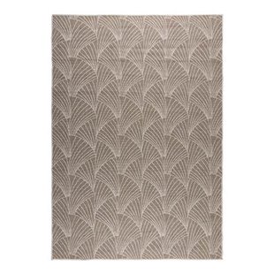 Interieur05 Buitenkleed Deco bruin|grijs dubbelzijdig - 160 x 230 cm