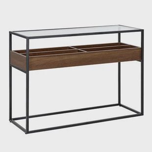 Beliani - WACO - Consoletafel - Zwart - Metaal