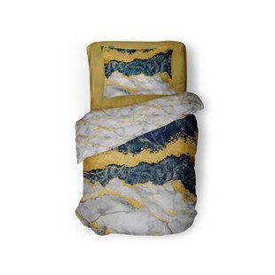 LINNICK Dekbedovertrek Katoen Onyx - multi