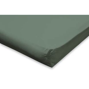 Elegance Topper Hoeslaken Katoen Perkal grenat green