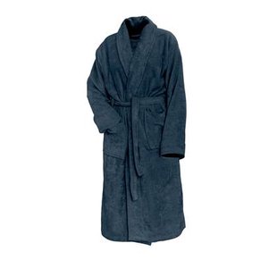 LINNICK Pure Badjas Velours ocean blue XXL LINNICK Pure Badjas Velours ocean blue XXL