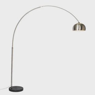 QAZQA Booglamp staal metalen kap 32 cm verstelbaar - XXL