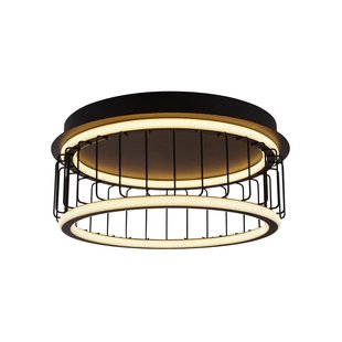 Searchlight LED plafondlamp Cage Ø 40cm
