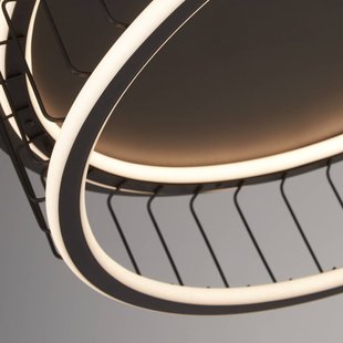 Searchlight LED plafondlamp Cage Ø 60cm