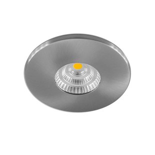 EVN Magneto LED-inbouwplafond IP44 roestvrijstalen look