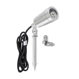 EVN Tuinspot L651023 Grondpen roestvrij staal blank