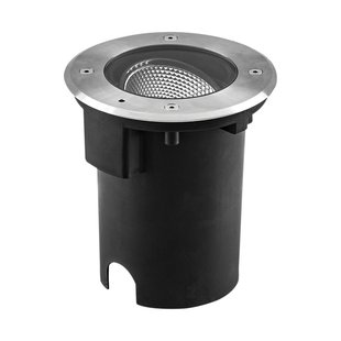 EVN Pentola LED grondspot inbouwlamp Ø 18cm roestvrij staal