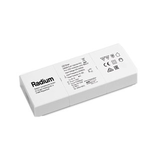 Radium Flat LED driver voor Strips 12W/24V