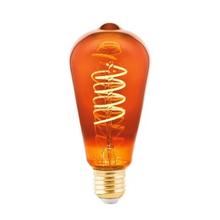 EGLO LED lamp ST64 E27 4W 2.000K filament koper EGLO LED lamp ST64 E27 4W 2.000K filament koper