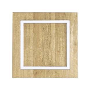 HerzBlut Mia LED plafondlamp, asteiken naturel