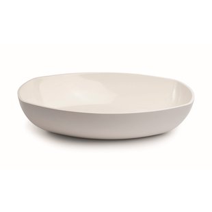 Opzetwastafel Luca Sanitair Danish Oval 57x38x13,5 Mineral Stone Glans Wit OP=OP