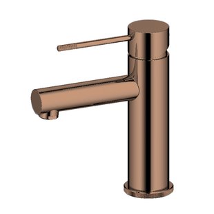 Wastafelmengkraan Best Design Dijon 17.5 cm 1-hendel PVD Glans Brons