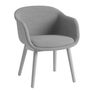 Fiber Conference Stoel - Houten Onderstel