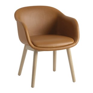 Fiber Conference Stoel - Houten Onderstel