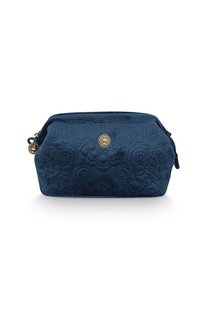 Pip Studio Toilettas Buidel Klein Velvet Quiltey Days Blauw Pip Studio Toilettas Buidel Klein Velvet Quiltey Days Blauw
