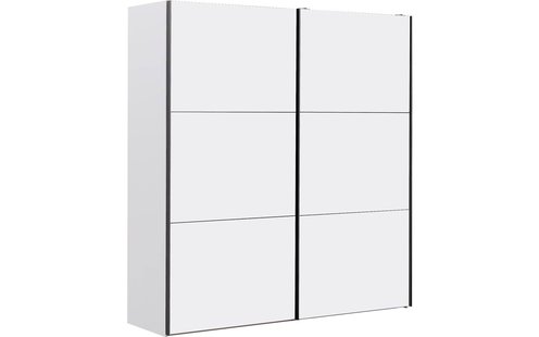 Goossens Kledingkast Easy Storage Sdk, 203 cm breed, 220 cm hoog, 2x 3 paneel schuifdeuren