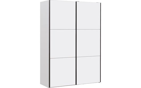 Goossens Kledingkast Easy Storage Sdk, 153 cm breed, 220 cm hoog, 2x 3 paneel schuifdeuren