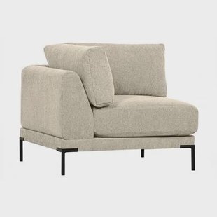 vtwonen Couple Hoek Element - Polyester - Zand - 89x100x100