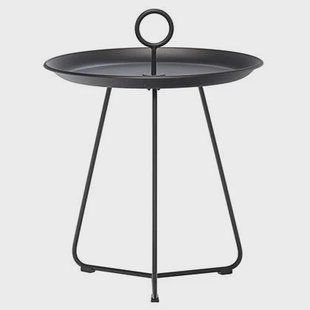 Eyelet bijzettafel small Ø45 Black