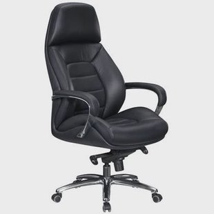 Sky Style Maxima Bureaustoel Leer Zwart Sky Style Maxima Bureaustoel Leer Zwart