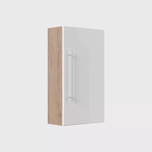 Badkamerkast Milan Eiken Wit S