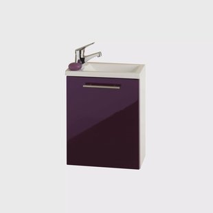 Wastafelkast Isla Wit Paars
