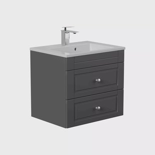 Wastafelmeubel Grenada Antraciet