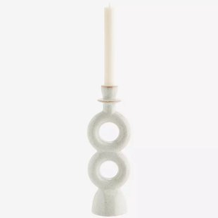 Madam Stoltz - kandelaar stoneware - 30 cm