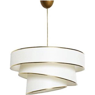Giga Meubel - Hanglamp Goud Metaal - 40x40x72cm - Couper