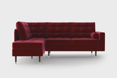 Hoekbank Aldo links velvet | NADUVI Collection