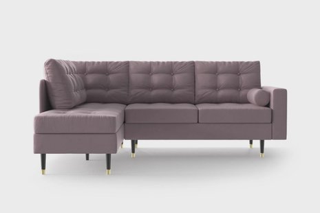 Hoekbank Aldo links velvet | NADUVI Collection