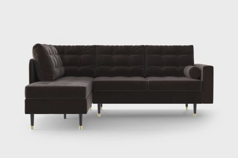 Hoekbank Aldo links velvet | NADUVI Collection