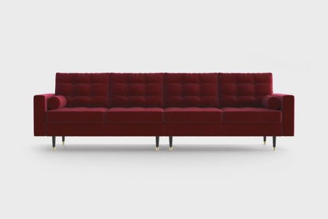 4-zitsbank Aldo velvet | NADUVI Collection