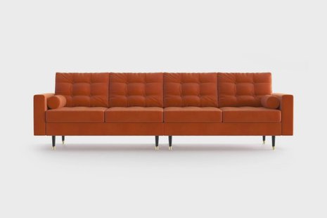 4-zitsbank Aldo velvet | NADUVI Collection