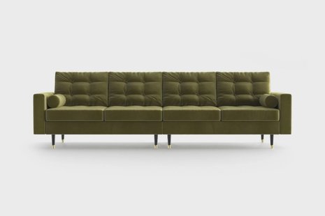 4-zitsbank Aldo velvet | NADUVI Collection