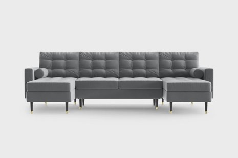 U-slaapbank Aldo velvet | NADUVI Collection