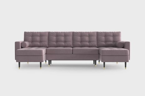 U-slaapbank Aldo velvet | NADUVI Collection