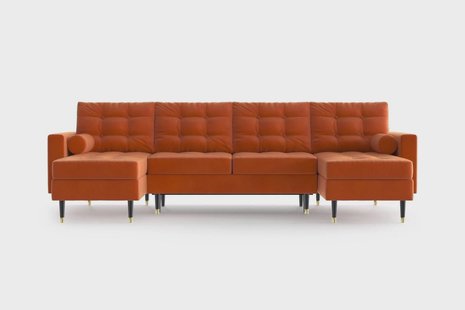 U-slaapbank Aldo velvet | NADUVI Collection