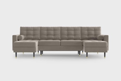 U-slaapbank Aldo velvet | NADUVI Collection