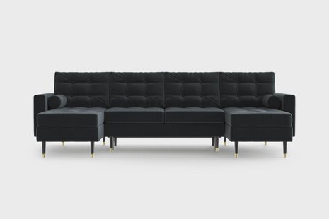 U-slaapbank Aldo velvet | NADUVI Collection