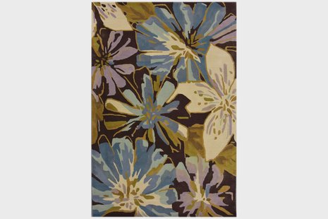 Vloerkleed Emma handgemaakt wol | Bakero