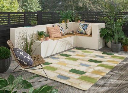 Scion - Kivi Multi Citrus outdoor 424905 - 140x200 cm Vloerkleed Scion - Kivi Multi Citrus outdoor 424905 - 140x200 cm Vloerkleed