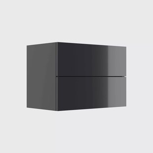 Ladekast Moon Hoogglans Grafiet