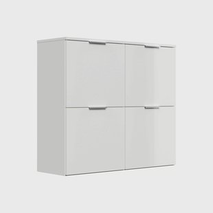 Schoenenkast Moon Hoogglans Wit 93 cm