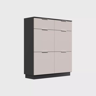 Schoenenkast Moon Creme 114 cm