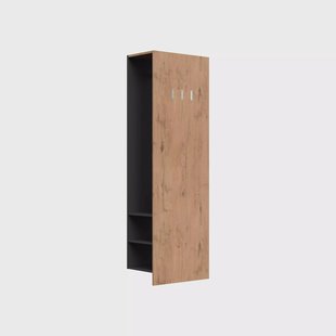 Garderobekast Moon Eiken