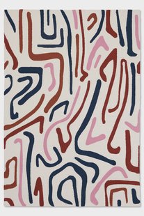 Harlequin - Synchronic-Orchid/Brazilian Rosewood/Origami outdoor 442303 - 140x200 cm Vloerkleed