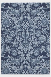 Morris & Co - Sunflower Webb&apos;s Blue outdoor 427907 - 140x200 cm Vloerkleed