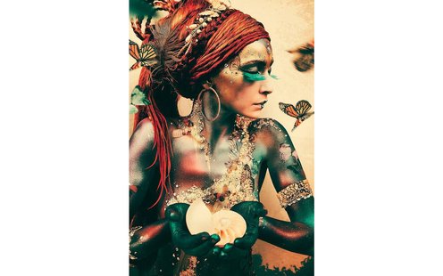 Goossens Schilderij Summon Ii, 80 x 120 cm