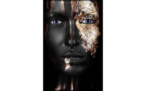 Goossens Schilderij Noir Gold, 80 x 120 cm